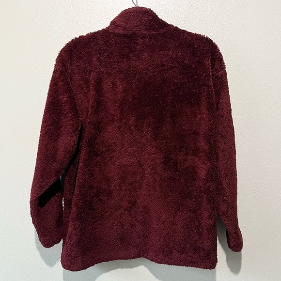 EXPRESS- Long Sleeve Fluffy Half Zip Sweater Size XS - Picture 2 of 4